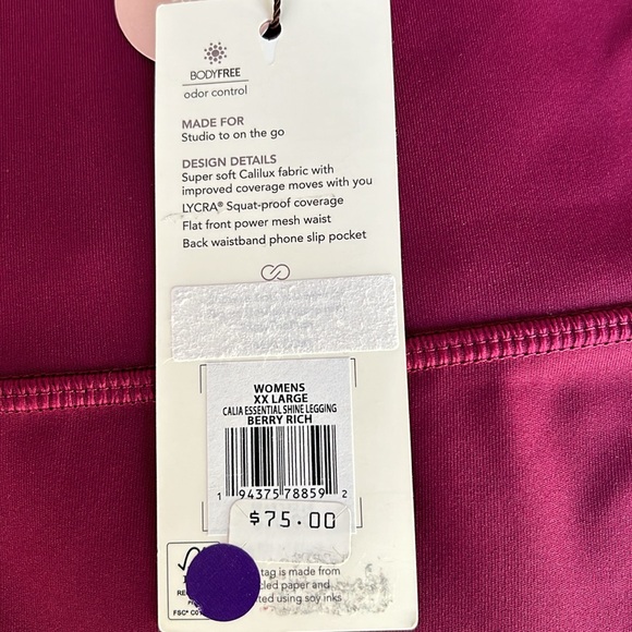 Women’s XXL shine legging - Picture 2 of 13